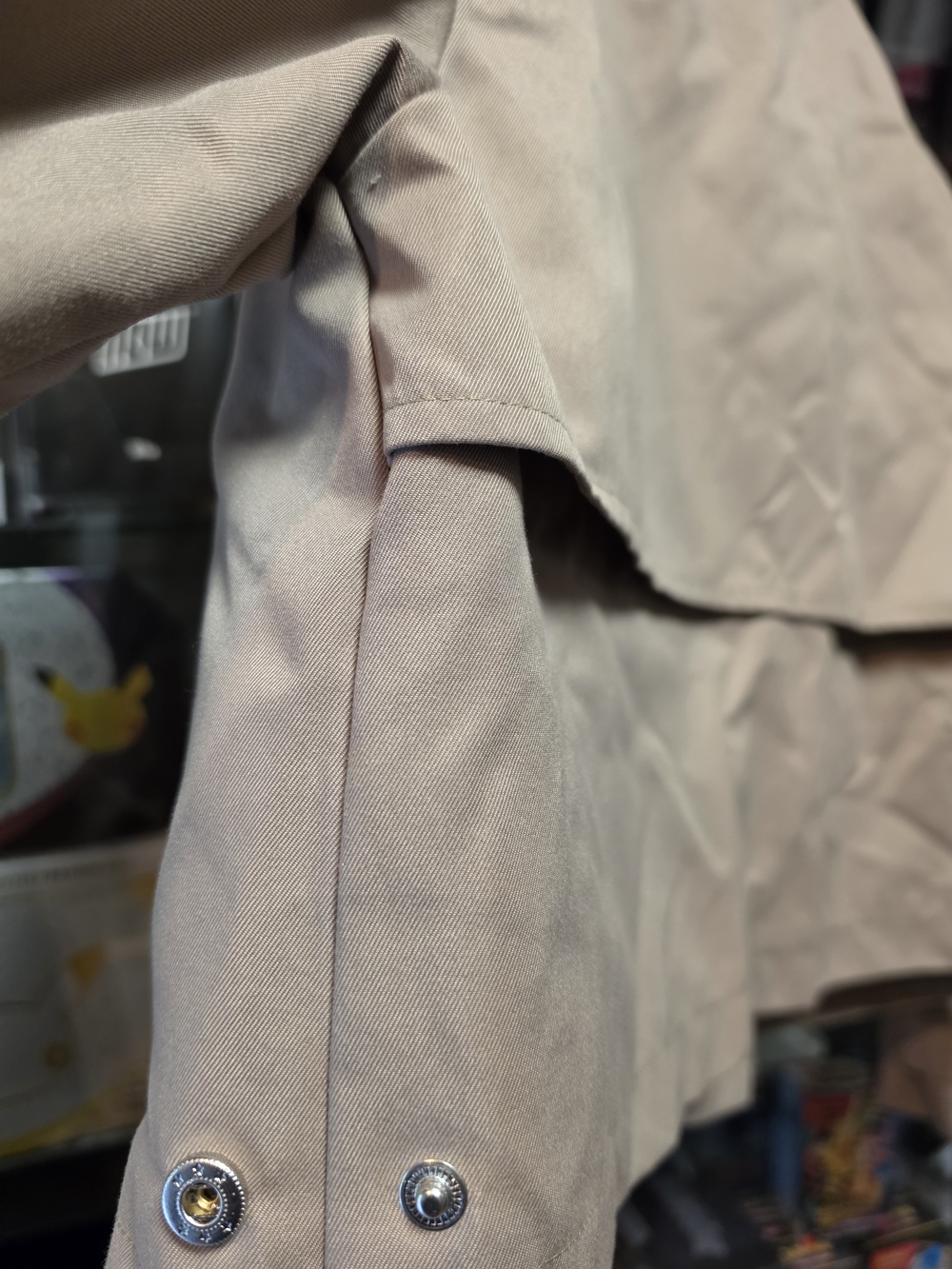 Primark Blush Cropped Double-Breasted Trench Coat - Picture 3 of 9